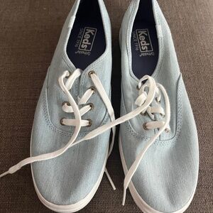 Keds sneakers denim chambray light blue